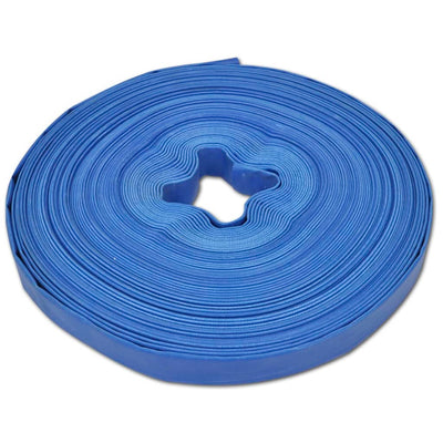 Vidaxl slang plat 1'' 100 m pvc