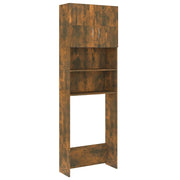 Vidaxl wasmachinekast 64x25,5x190 cm gerookt eikenkleurig - afbeelding 2