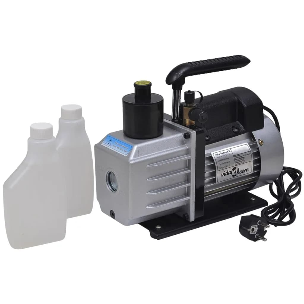 Vidaxl vacuümpomp 50 l min met 4-voudige manometerset