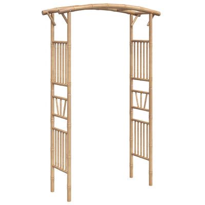 Vidaxl rozenboog 118x40x187 cm bamboe