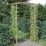 Vidaxl rozenboog 118x40x187 cm bamboe - afbeelding 1