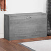 Vidaxl schoenenbank 80x24x45 cm bewerkt hout grijs sonoma eikenkleur