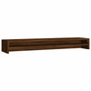 Vidaxl monitorstandaard 100x24x13 cm bewerkt hout bruin eikenkleur