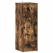 Vidaxl schoenenkast 32x35x92 cm bewerkt hout gerookt eikenkleurig - afbeelding 2