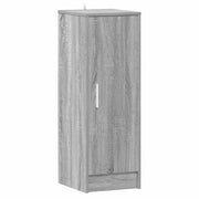 Vidaxl schoenenkast 32x35x92 cm bewerkt hout grijs sonoma eikenkleurig - afbeelding 2