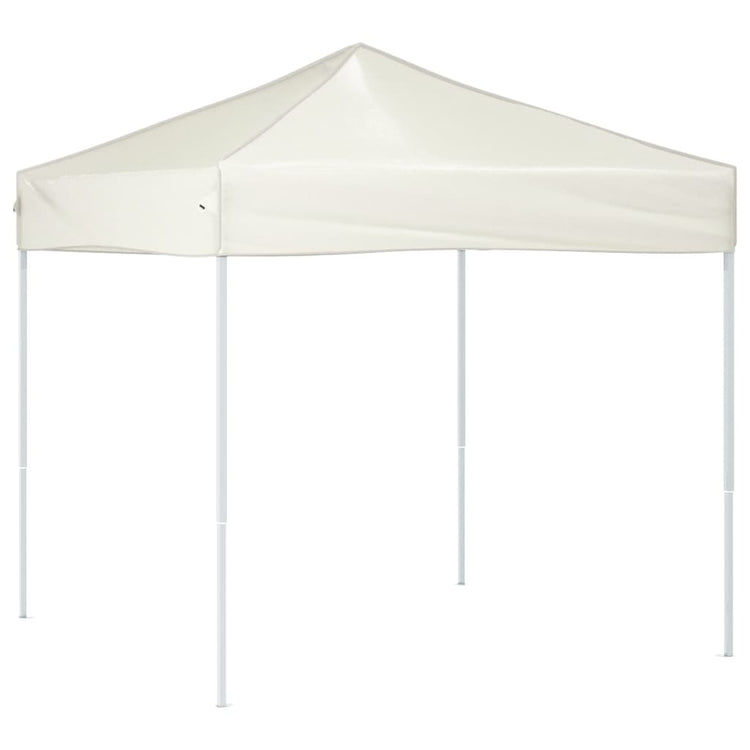 Vidaxl partytent inklapbaar 2x2 m crèmekleurig