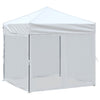 Vidaxl partytent inklapbaar met zijwanden 2x2 m wit