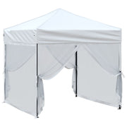 Vidaxl partytent inklapbaar met zijwanden 2x2 m wit - afbeelding 3