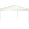 Vidaxl partytent inklapbaar 3x3 m crèmekleurig