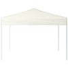 Vidaxl partytent inklapbaar 3x3 m crèmekleurig