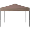 Vidaxl partytent inklapbaar 3x3 m taupe