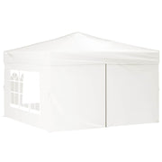Vidaxl partytent inklapbaar met zijwanden 3x3 m wit - afbeelding 3