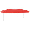 Vidaxl partytent inklapbaar 3x6 m rood
