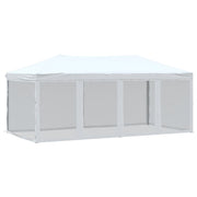 Vidaxl partytent inklapbaar met zijwanden 3x6 m wit - afbeelding 2