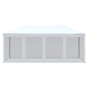Vidaxl partytent inklapbaar met zijwanden 3x6 m wit - afbeelding 3