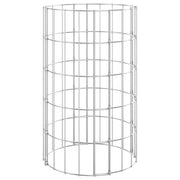 Vidaxl gabion paal rond ø30x50 cm gegalvaniseerd staal - afbeelding 2