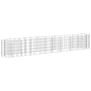 Vidaxl gabion plantenbak verhoogd 330x50x50 cm gegalvaniseerd ijzer - afbeelding 2