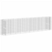 VidaXL Gabion plantenbak verhoogd 400x50x100 cm gegalvaniseerd ijzer - afbeelding 2