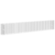 VidaXL Gabion plantenbak verhoogd 610x50x100 cm gegalvaniseerd ijzer - afbeelding 2