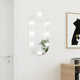 Vidaxl spiegel met led-verlichting ovaal 80x40 cm glas