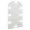Vidaxl spiegel met led-verlichting boog 60x40 cm glas