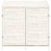 Vidaxl tuinschuur 102x52x112 cm massief vurenhout wit