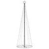 Vidaxl kegelkerstboom 310 led's 100x300 cm warmwit