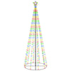 Vidaxl kegelkerstboom 310 led's 100x300 cm meerkleurig