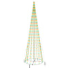 Vidaxl kegelkerstboom 1134 led's meerkleurig 230x800 cm
