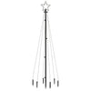 Vidaxl kerstboom met grondpin 108 led's meerkleurig 180 cm
