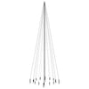 VidaXL Kerstboom met grondpin 1134 LED's warmwit 800 cm