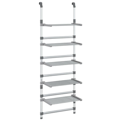 Vidaxl droogrek 5-laags hangend aluminium