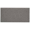 Vidaxl wandpanelen 12 st 0,54 m² 30x15 cm stof lichtgrijs