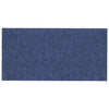 Vidaxl wandpanelen 12 st 0,54 m² 30x15 cm stof blauw