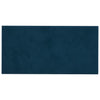 Vidaxl wandpanelen 12 st 0,54 m² 30x15 cm fluweel blauw