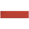 Vidaxl wandpanelen 12 st 1,08 m² 60x15 cm kunstleer rood
