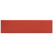 Vidaxl wandpanelen 12 st 1,08 m² 60x15 cm kunstleer rood - afbeelding 3