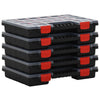 Vidaxl assortimentsdozen 10 st 34,5x25x5 cm polypropeen