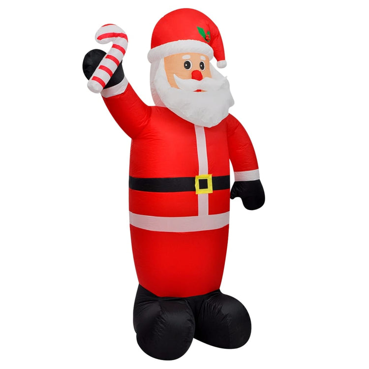 VidaXL Kerstman opblaasbaar met LED's 120 cm