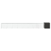 VidaXL Kippenhok 900x91x100 cm gegalvaniseerd staal antracietkleurig - afbeelding 3