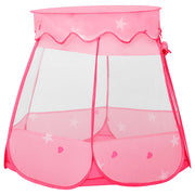 Vidaxl kinderspeeltent met 250 ballen 102x102x82 cm roze - afbeelding 3