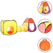 Vidaxl kinderspeeltent met 250 ballen 255x80x100 cm meerkleurig - afbeelding 3