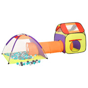 Vidaxl kinderspeeltent met 250 ballen 338x123x111 cm meerkleurig - afbeelding 2