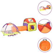 Vidaxl kinderspeeltent met 250 ballen 338x123x111 cm meerkleurig - afbeelding 1