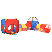 Vidaxl kinderspeeltent met 250 ballen 190x264x90 cm meerkleurig - afbeelding 2