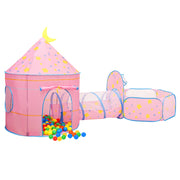 Vidaxl kinderspeeltent met 250 ballen 301x120x128 cm roze - afbeelding 2
