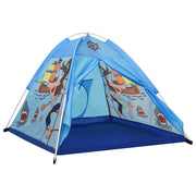 Vidaxl kinderspeeltent met 250 ballen 120x120x90 cm blauw - afbeelding 3