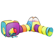 VidaXL Kinderspeeltent met 250 ballen 190x264x90 cm meerkleurig - afbeelding 2
