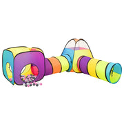 VidaXL Kinderspeeltent met 250 ballen 190x264x90 cm meerkleurig - afbeelding 2