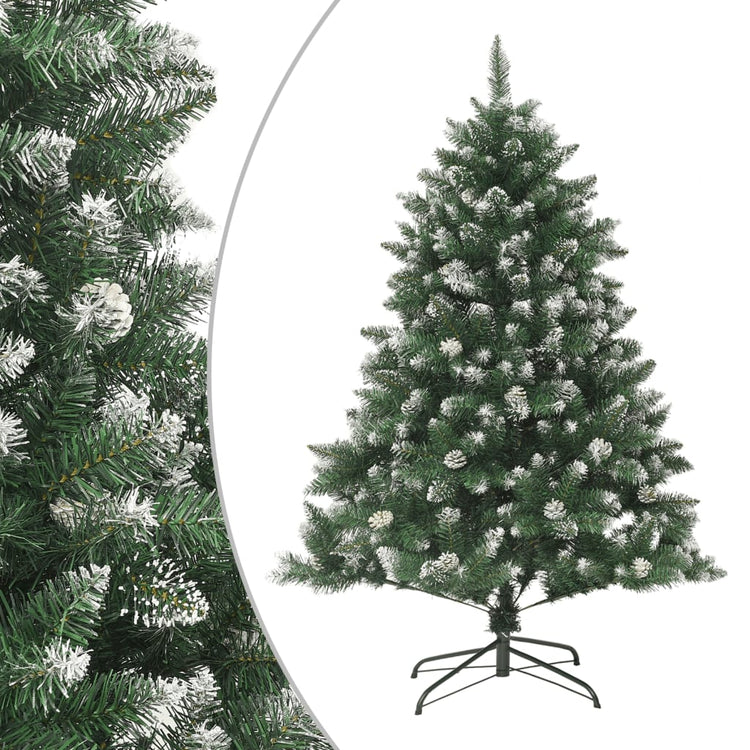 Vidaxl kunstkerstboom met standaard 150 cm pvc